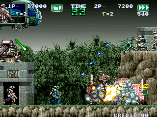 GunForce: Battle Fire Engulfed Terror Island